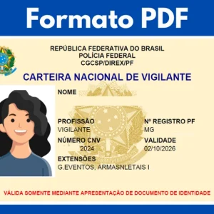 Solicitação de CNV em Formato PDF
